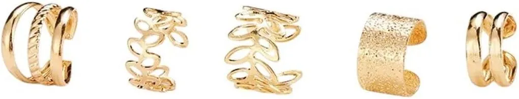 New 2025 Unisex Long Tassel Ear Cuff Multilayer No Piercing Hook Clip Earrings For Women Simple Temperament Fashion Jewelry Gift Trendy Accessories Creative For Women And Men