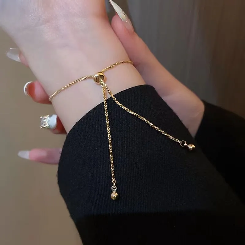 Opal Clover Adjustable Bracelet