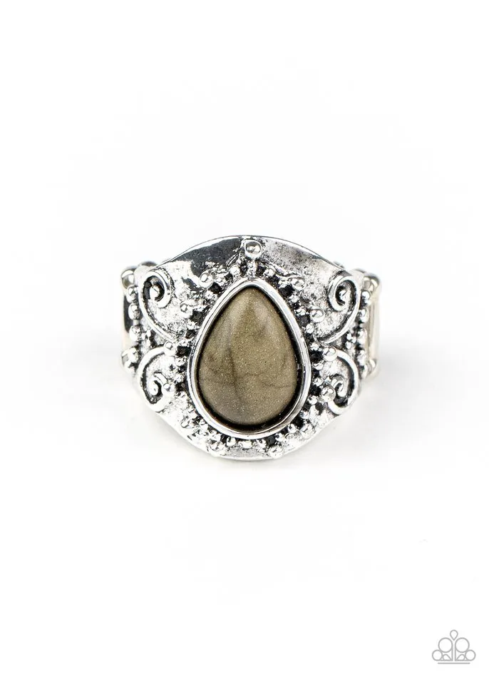 Paparazzi Ring ~ Desert Dream - Green