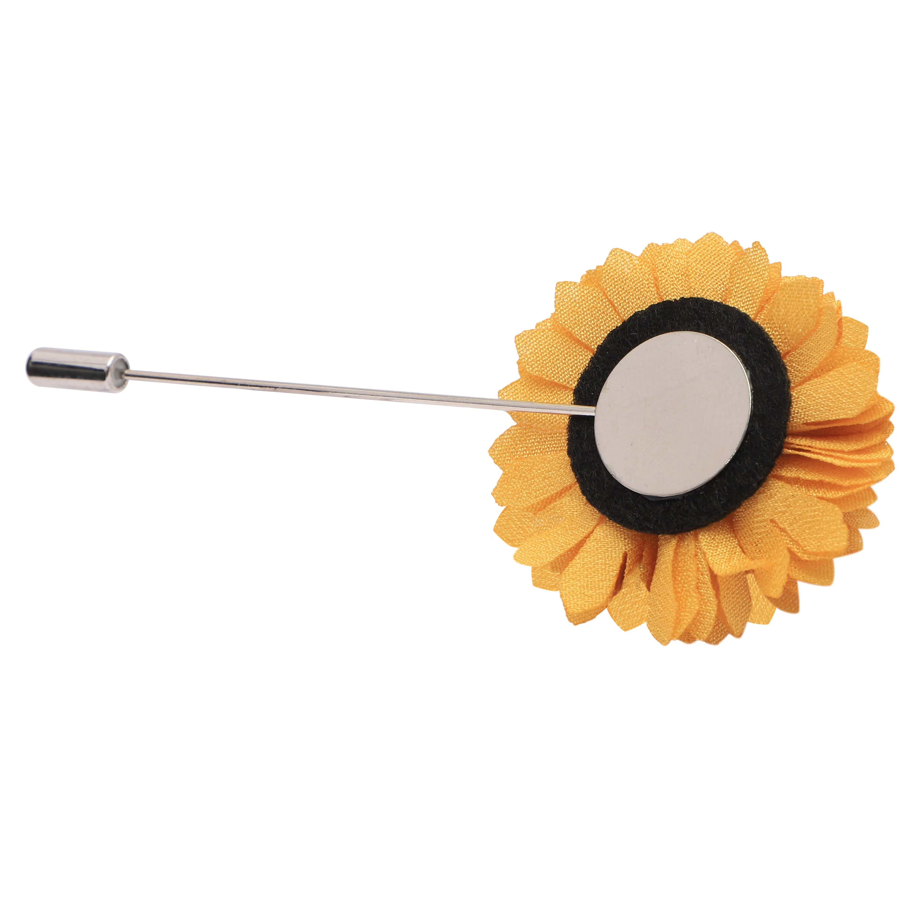 Peluche Fashionable Yellow Brooch For Men