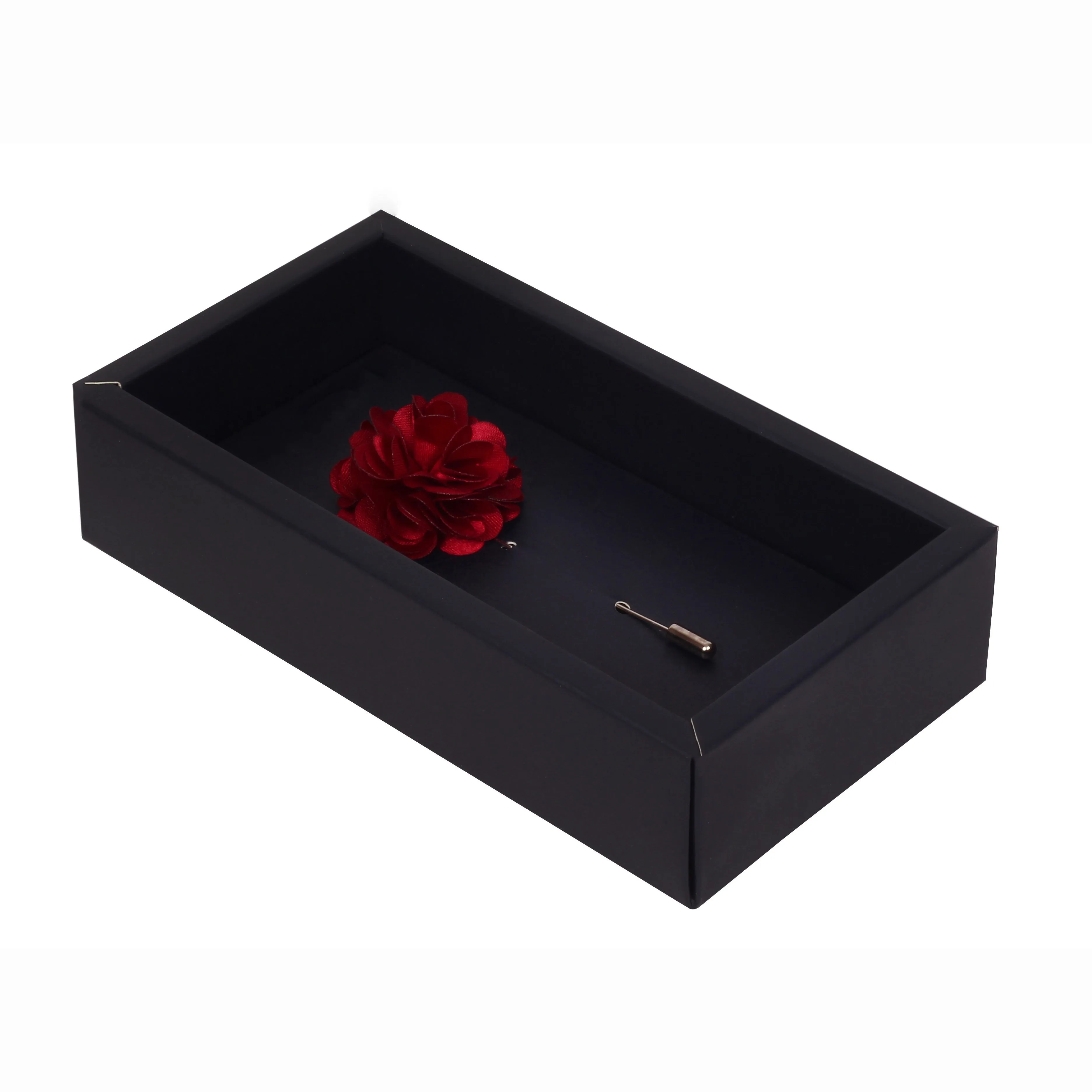Peluche Petals Maroon Brooch Lapel Pin