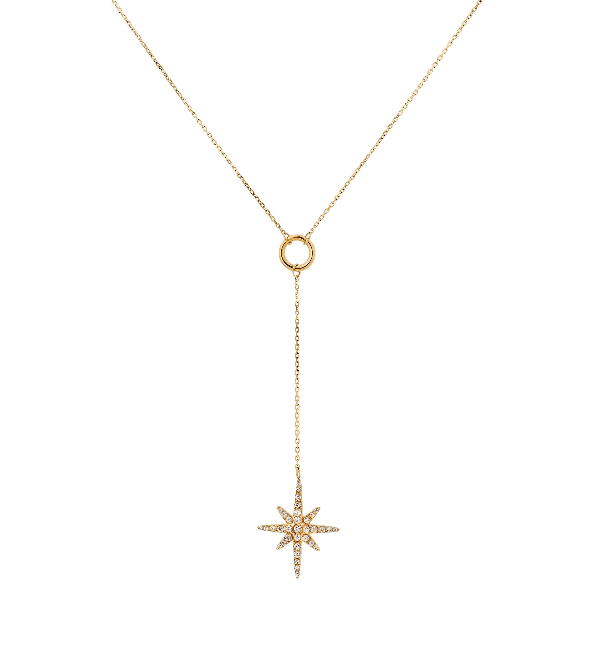 Polaris Y-Necklace Gold