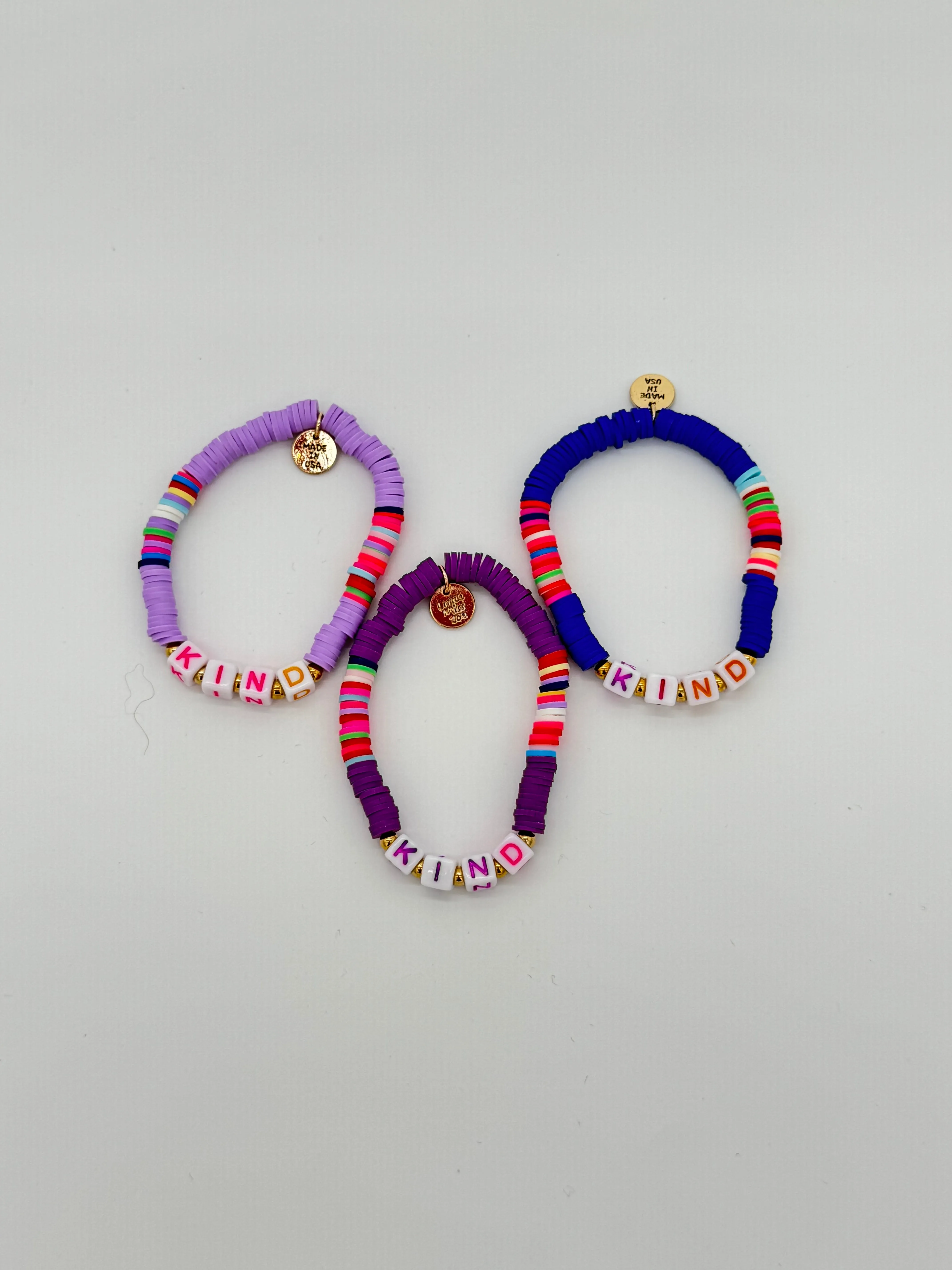 Positive Affirmations Clay Bracelets