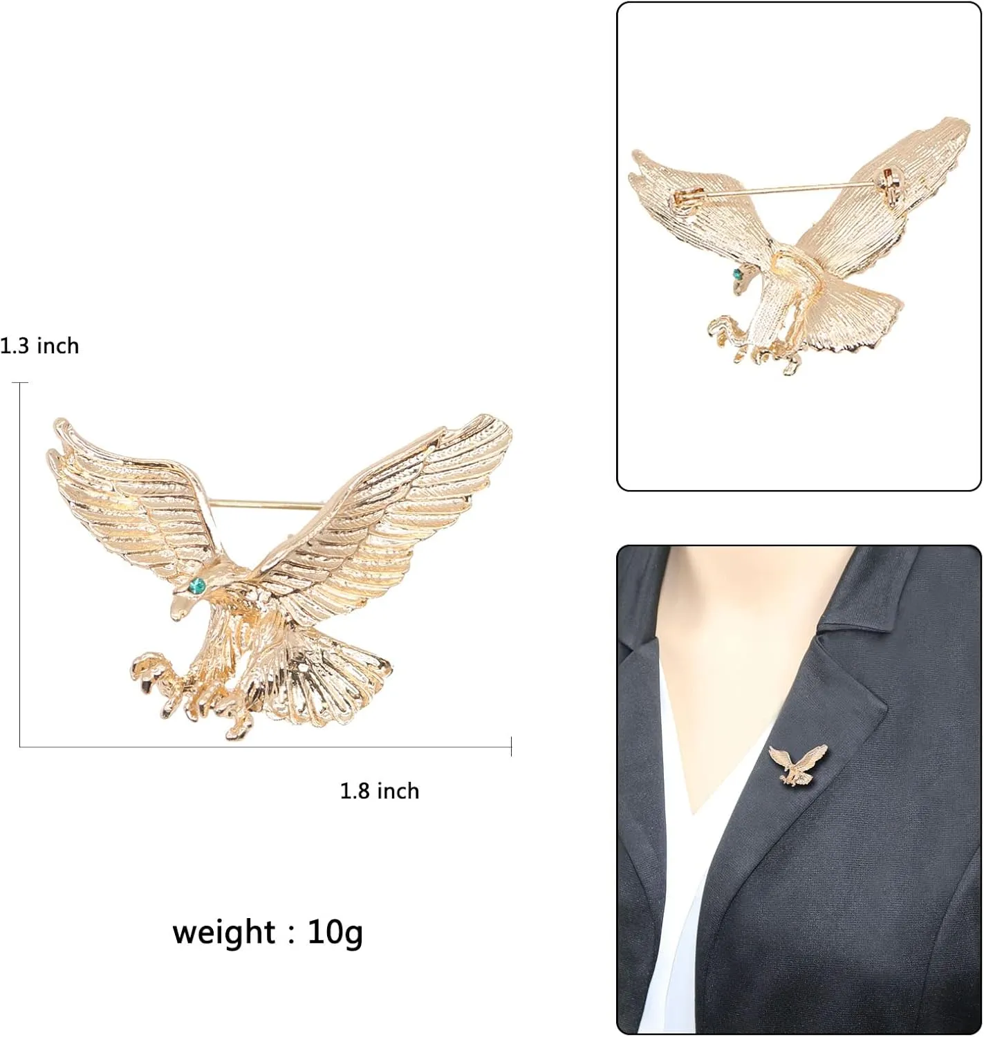 Pretty Animal Brooches Rose Gold and Platinum Plated Full Shining Crystal Brooch Pink Cat's Eye Brooch Pins