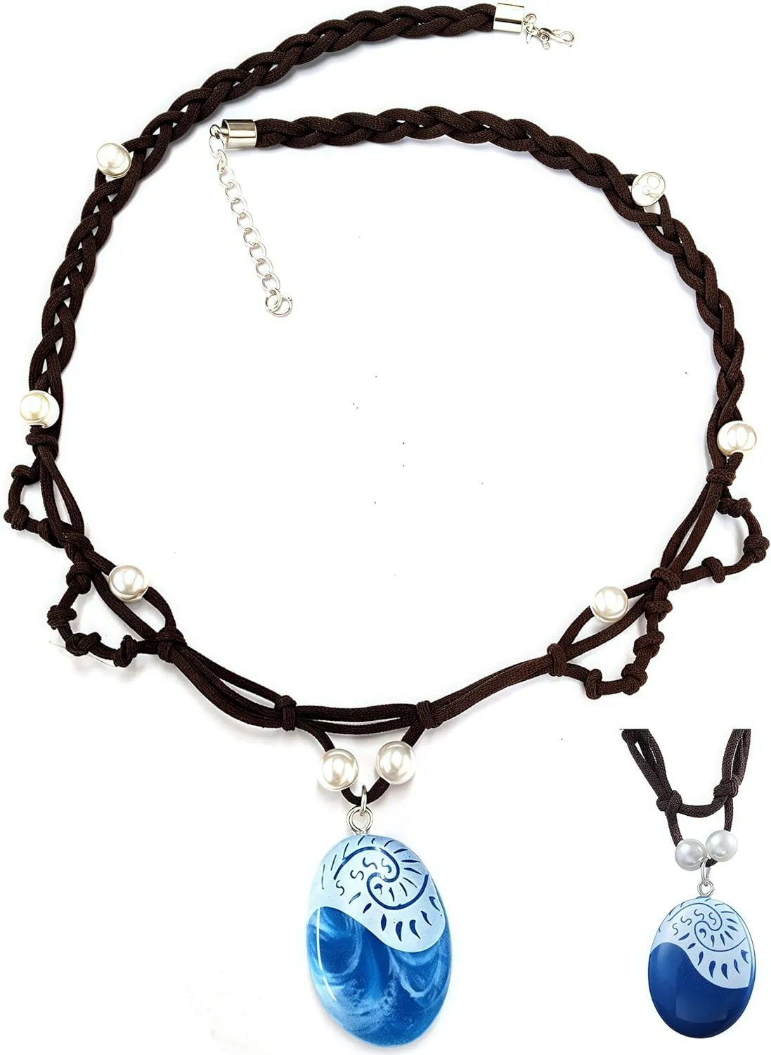 Princess Adventure Costume for Girls Kids Ocean Theme Birthday Halloween Dress up With Necklace Shell anklet 2-10Years