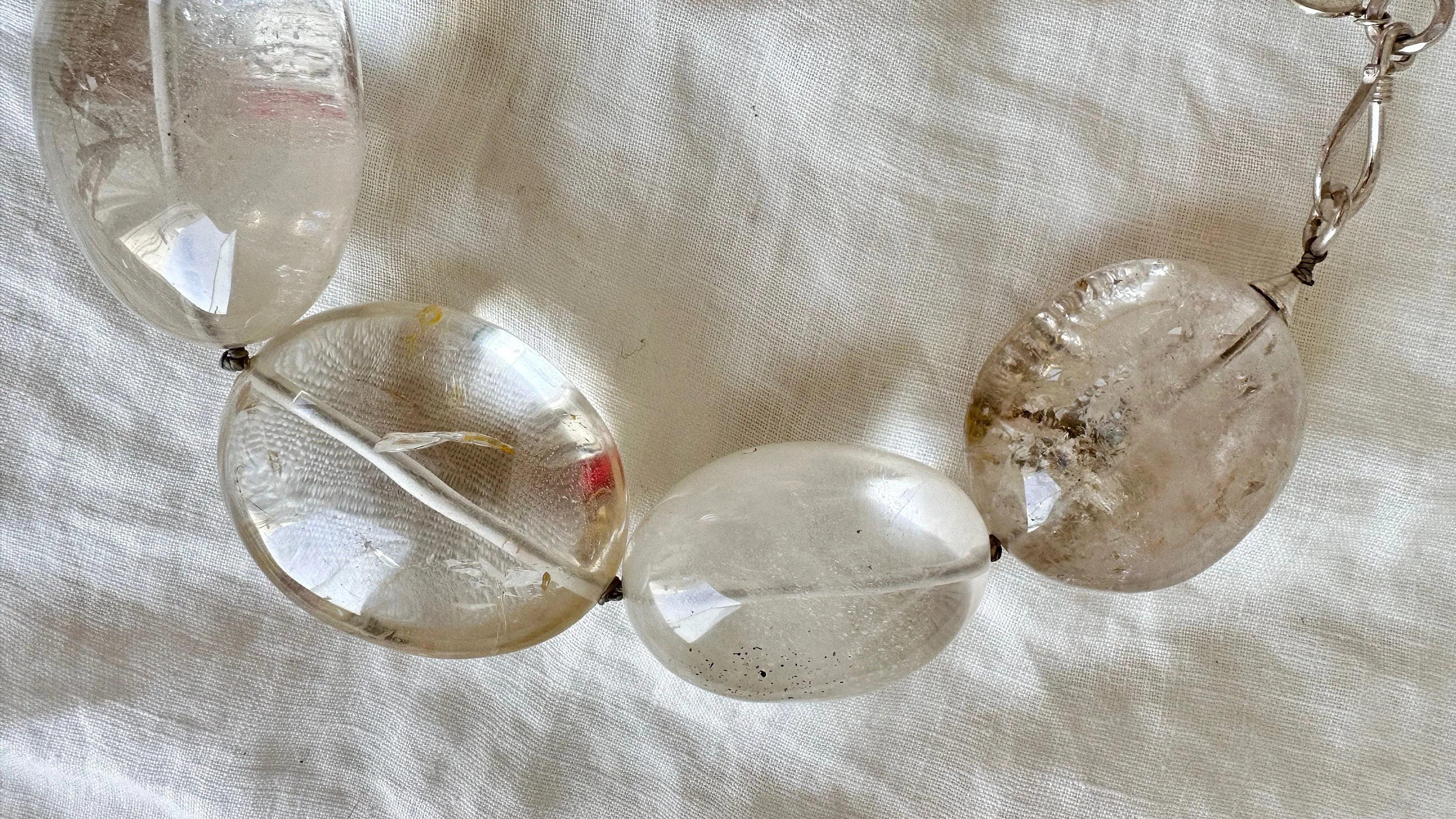 Quartz & Silver Necklace. Atelier Aadya. 1158