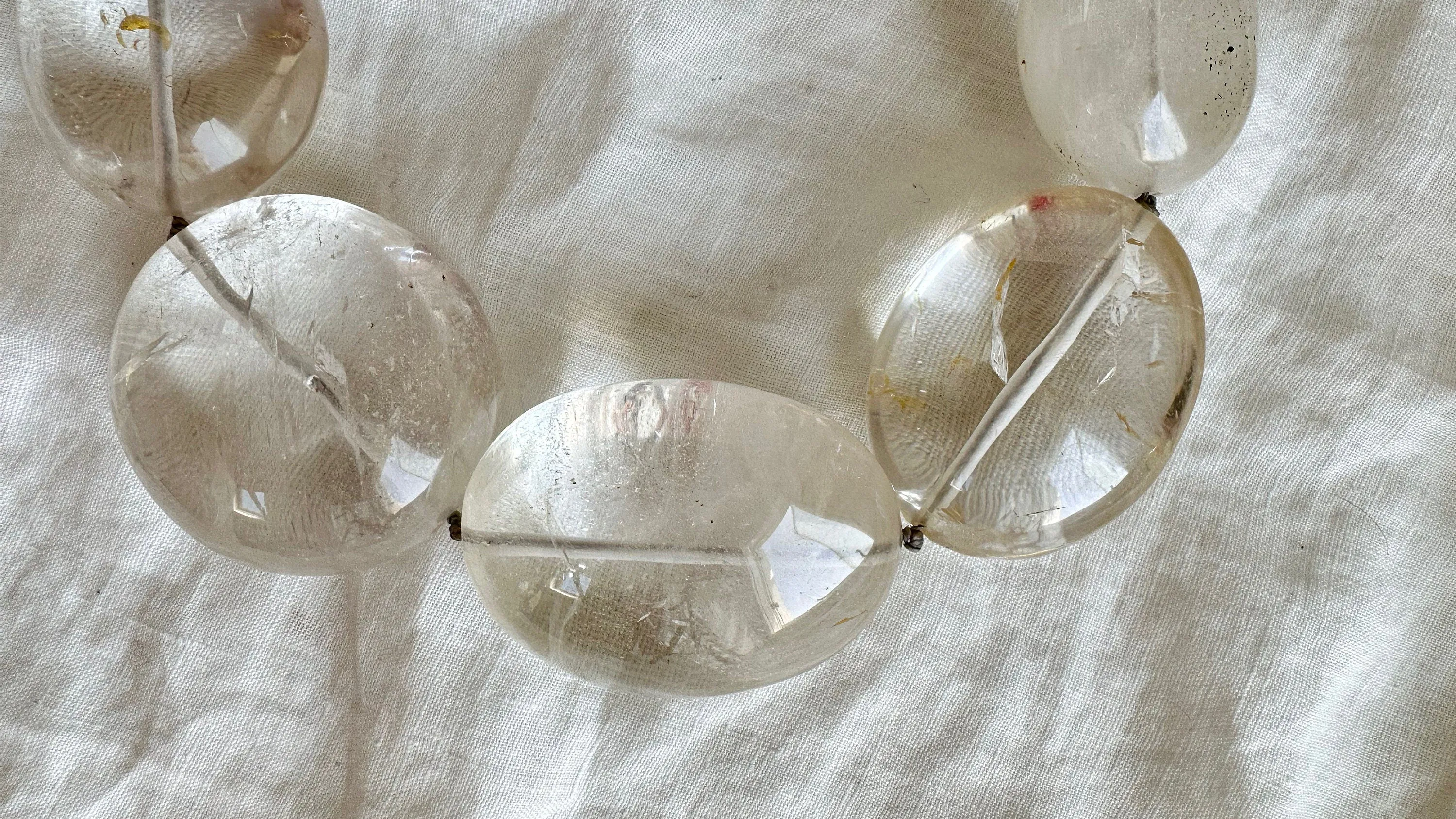 Quartz & Silver Necklace. Atelier Aadya. 1158