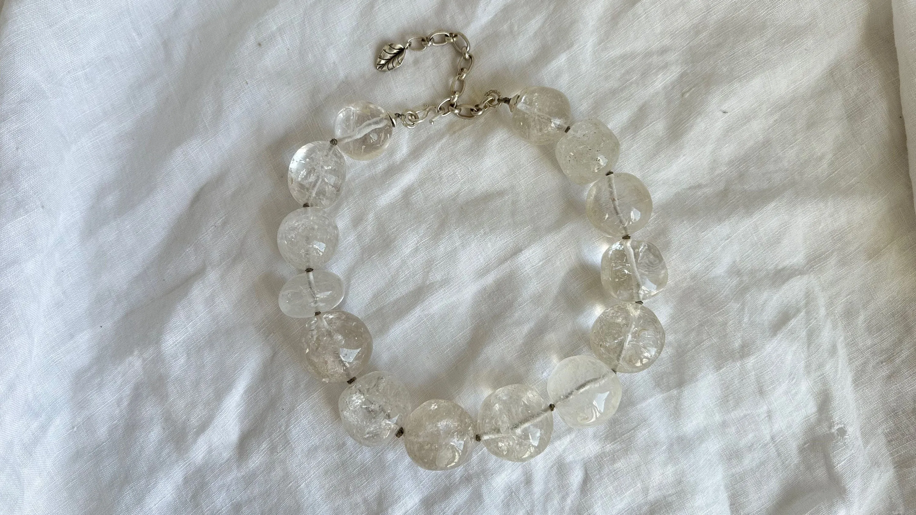 Quartz & Silver Necklace. Atelier Aadya. 2311