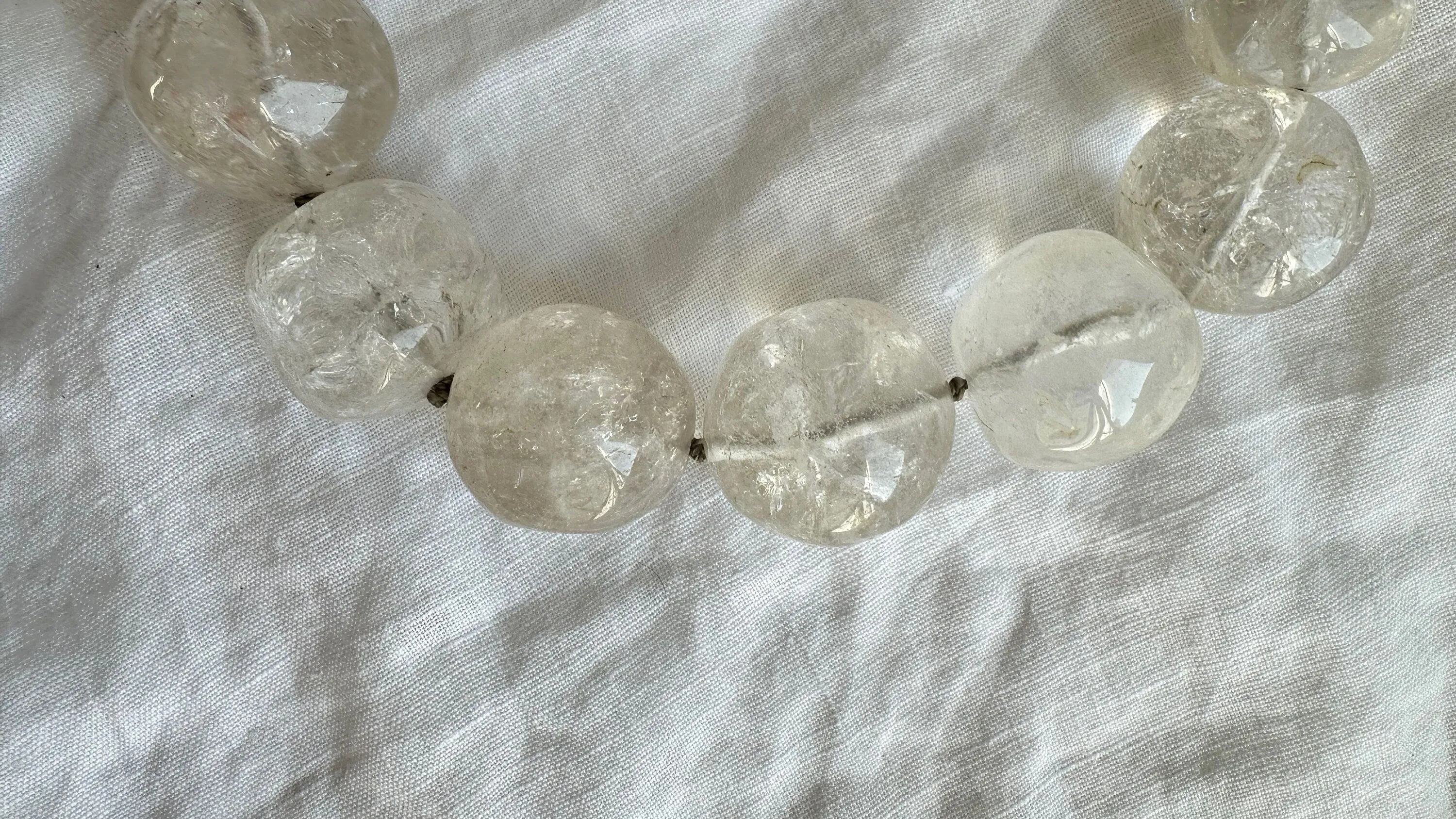 Quartz & Silver Necklace. Atelier Aadya. 2311