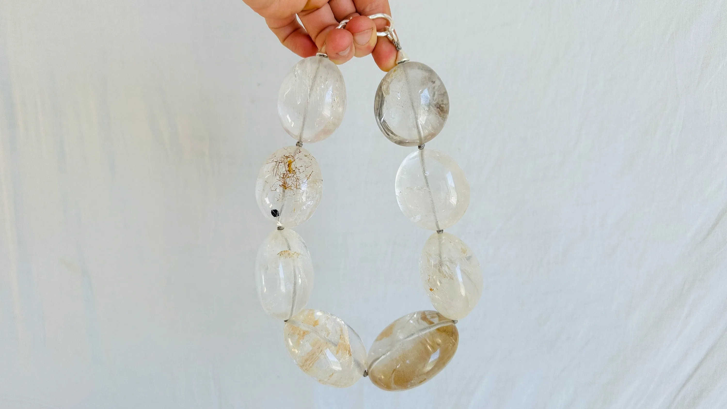 Quartz & Silver Necklace. Atelier Aadya. 2520