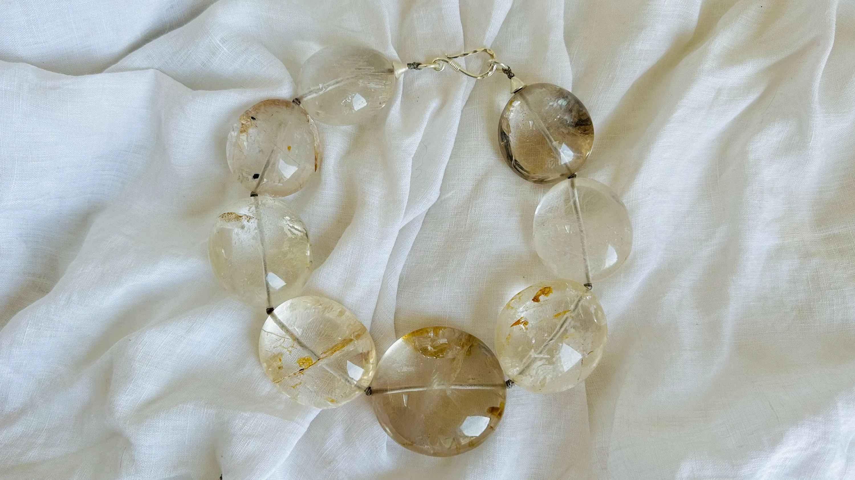 Quartz & Silver Necklace. Atelier Aadya. 2520