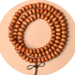 RANARA Buddhist Prayer Bead Bracelet,Buddha Meditation Beads Bangle,108 Mala Prayer Beads Bracelet,Natural Wood Multilayer Wrap Bracelets Yoga Meditation Cuff for Womens Mens Jewelry(Color:Wooden)