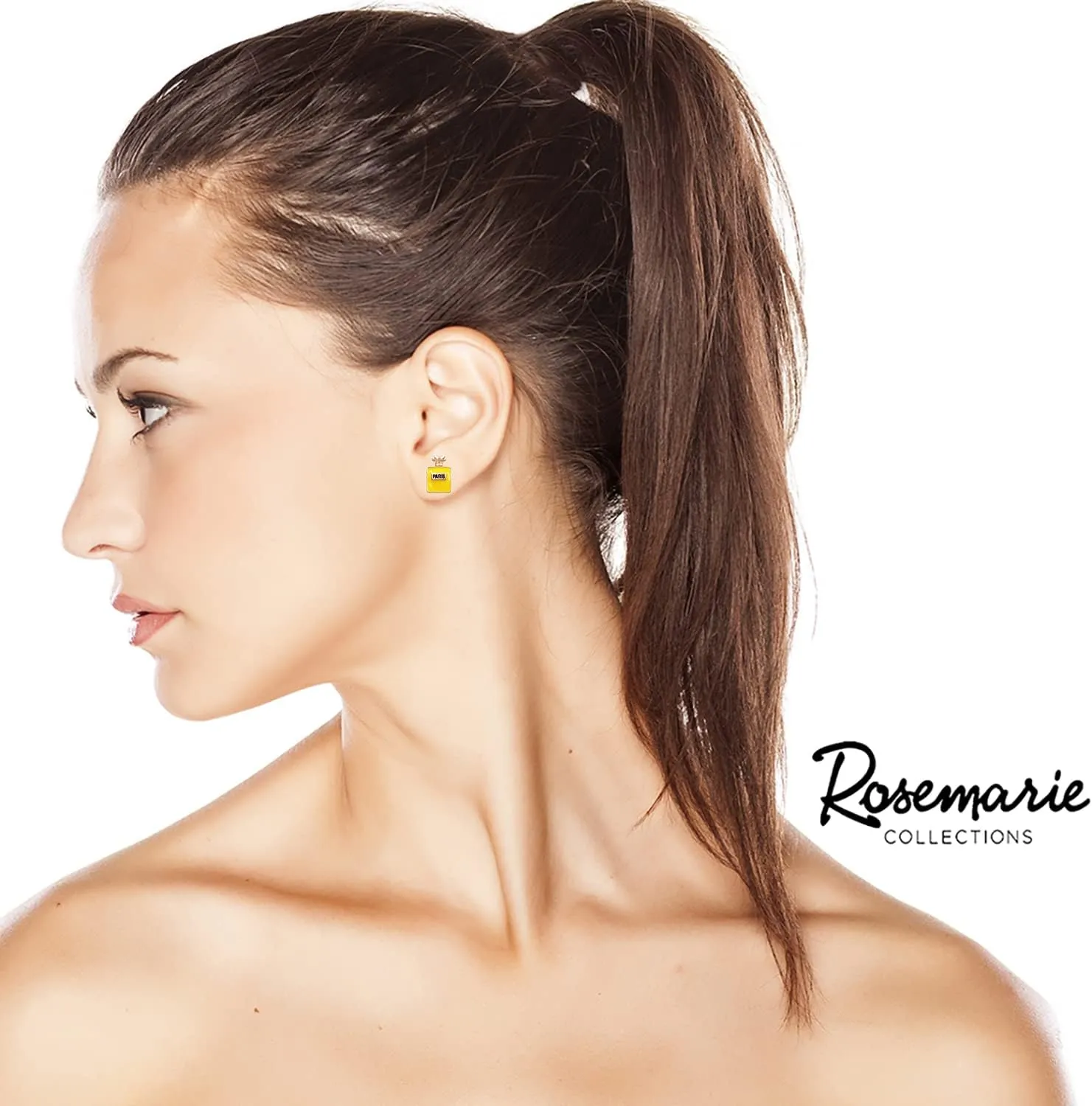 Rosemarie & Jubalee Women's Colorful Set Of 3 Coversational Sea Life And Summertime Fun Hypoallergenic Post Back Stud Earrings