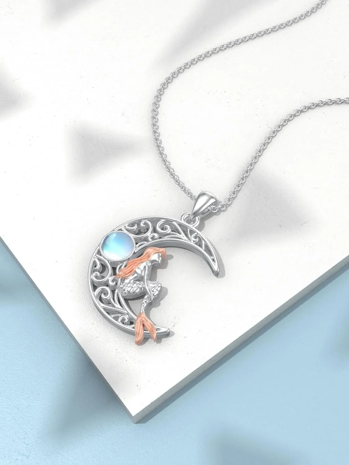 S925 Sterling Silver Animal Necklace Cute Jewelry Gifts for Women Her Daughter
