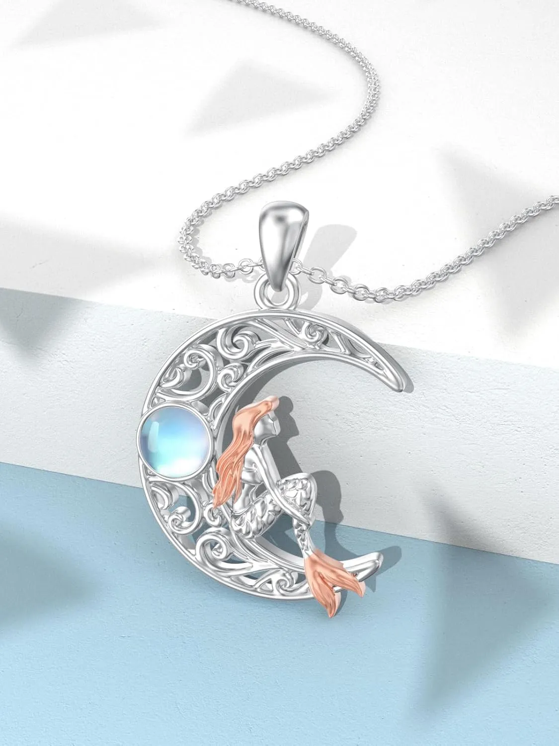 S925 Sterling Silver Animal Necklace Cute Jewelry Gifts for Women Her Daughter