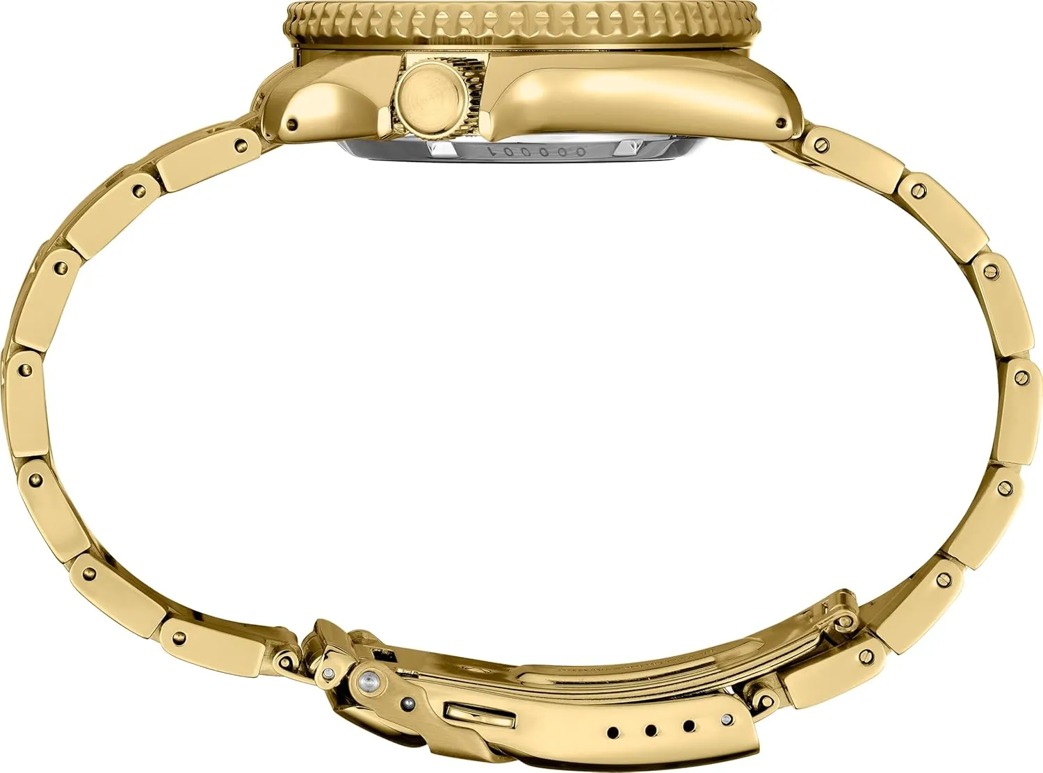 SEIKO Automatic Watch for Men - 5 Sports Collection - Men's Sport Watch with Stainless Steel Gold Finish - Water-Resistant 100M