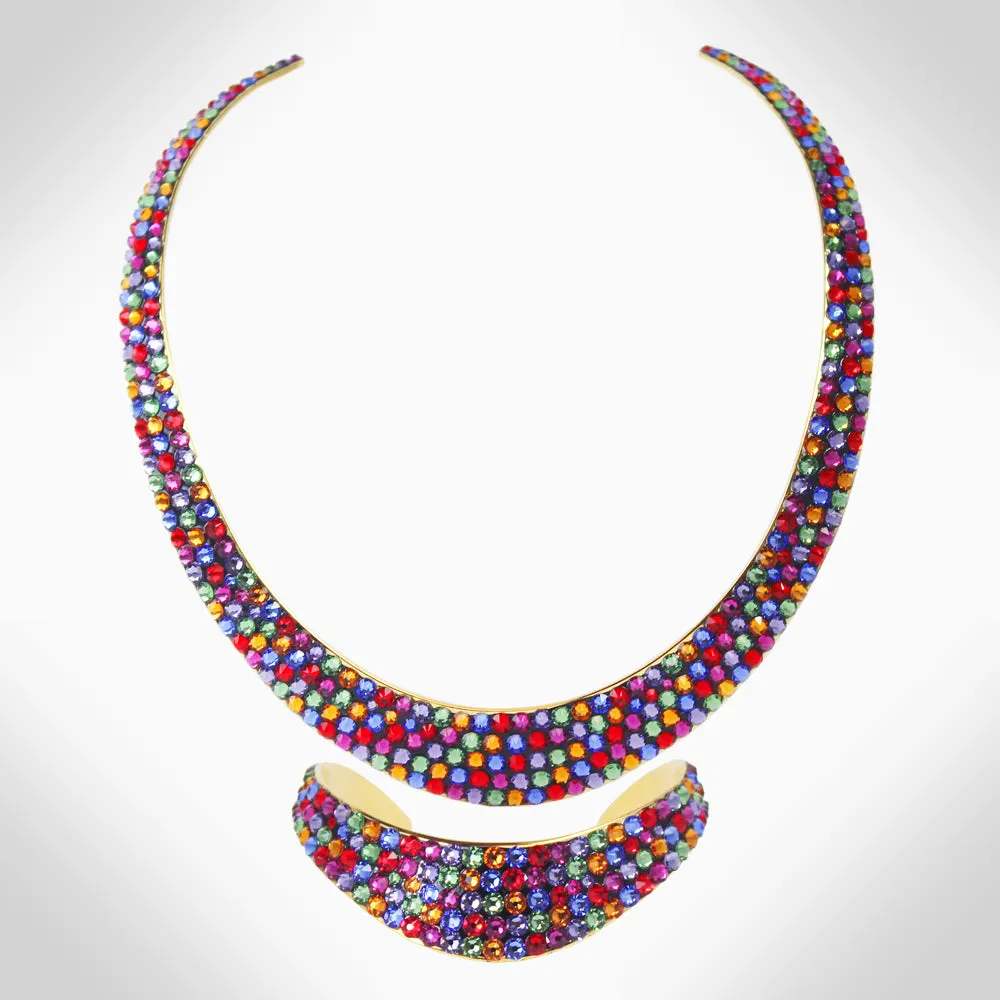 SET008 - CHOKER & BANGLE SET