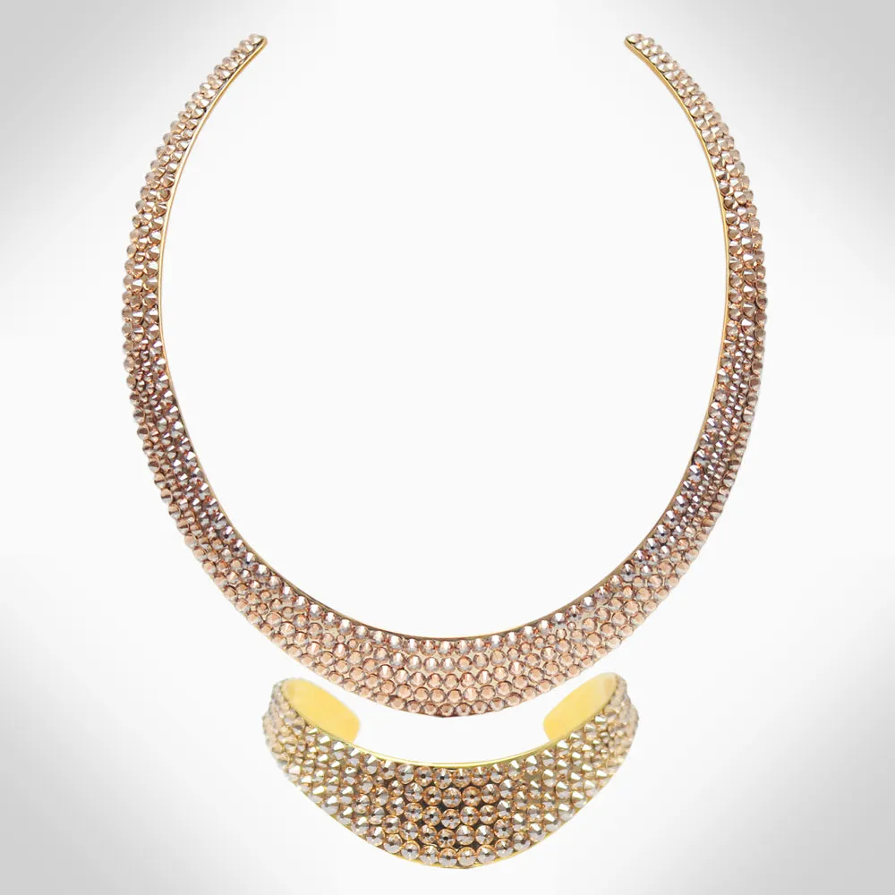 SET008 - CHOKER & BANGLE SET
