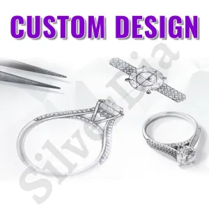 SilverDia Iced Out Custom Name Letters Circle Pendant Custom Money Bag Hustle Men's Women Rapper Hip Hop Personalized Name Necklace Custom Initials Gift Charm Pendant Handmade Silver Pendant