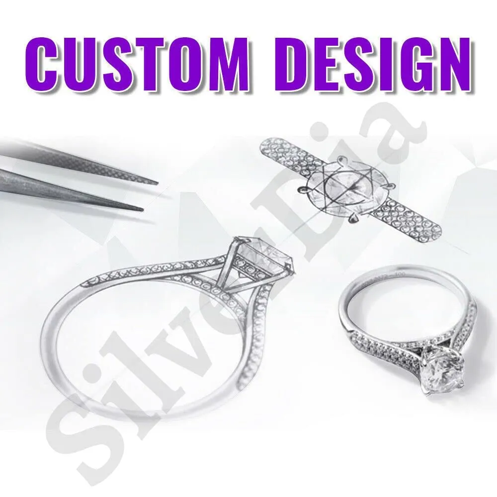 SilverDia Iced Out Custom Name Letters Circle Pendant Custom Money Bag Hustle Men's Women Rapper Hip Hop Personalized Name Necklace Custom Initials Gift Charm Pendant Handmade Silver Pendant