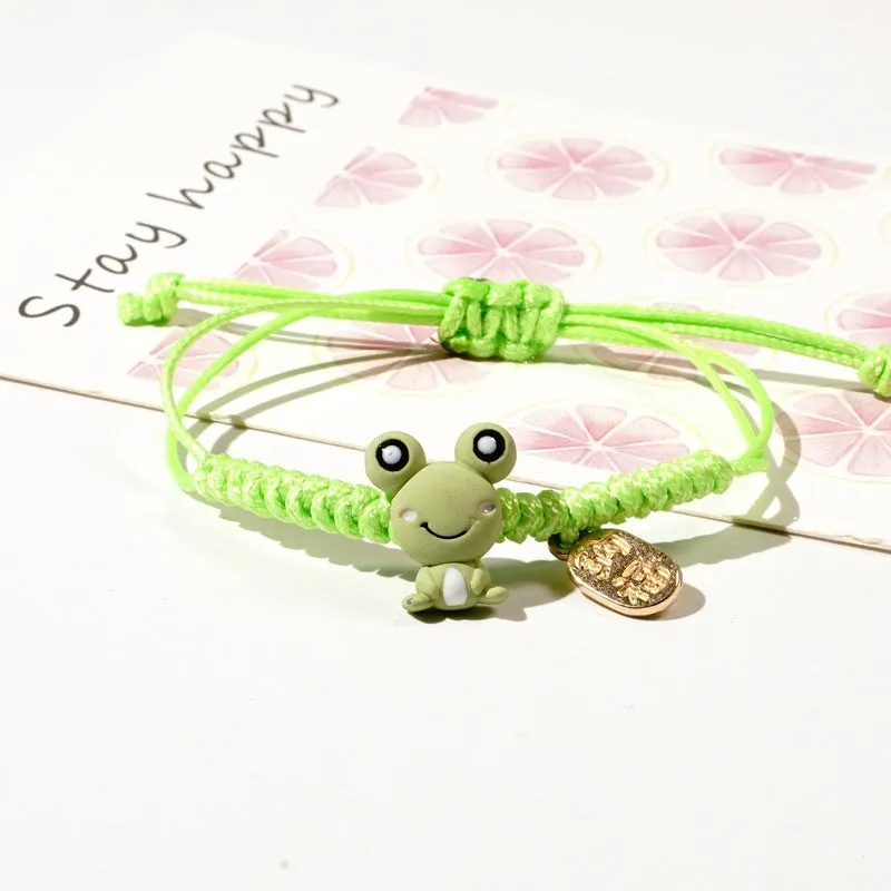 Simple Personality Girl Cartoon Bear Bracelet