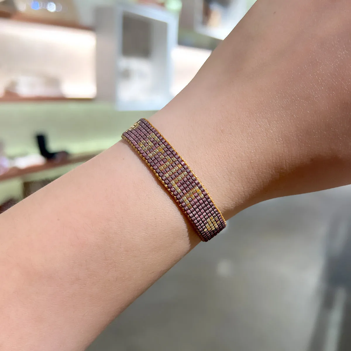 Smile Beaded Bracelet