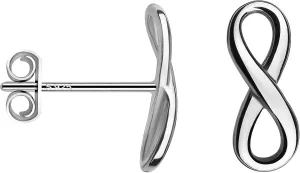SOFIA MILANI - Solid 925 Sterling Silver Earrings for Women - Infinity Stud Earrings - 20471