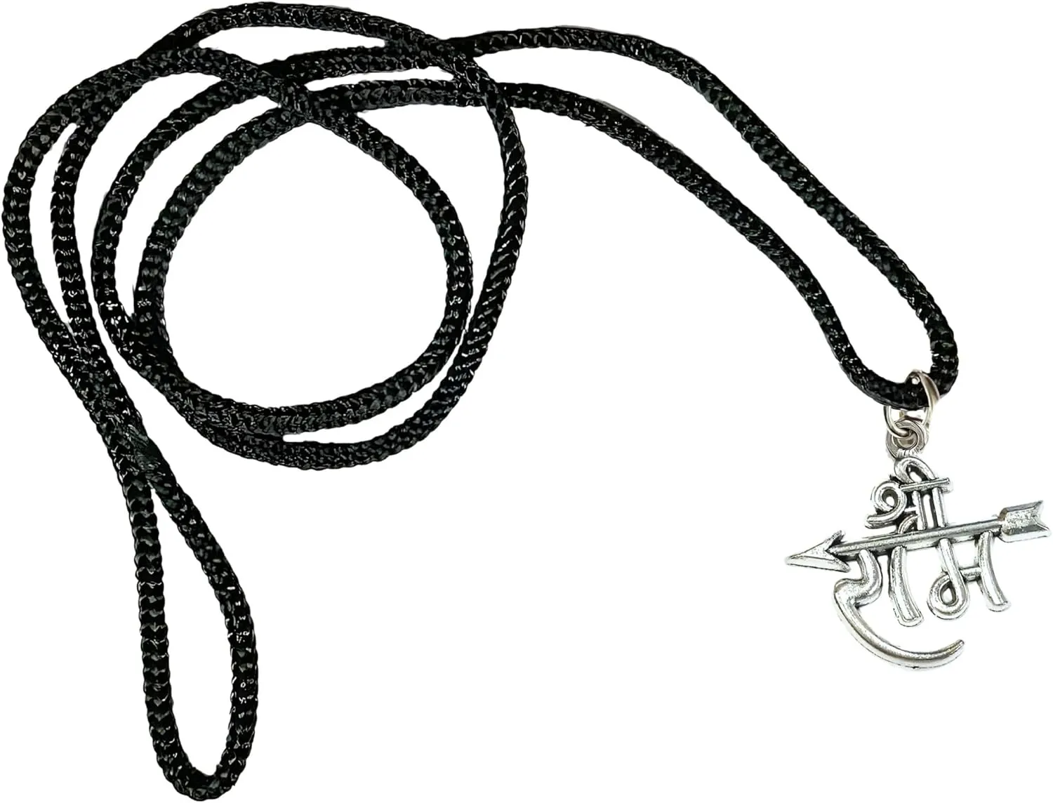 Spiritual Ram Religious Temple Ram Hindu God Jewelry Locket with Chain Pendant Necklace for Men Women