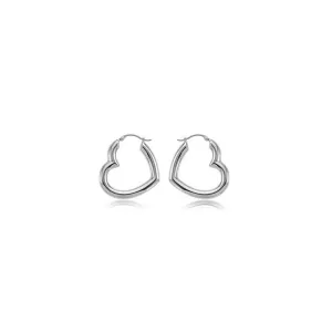 Sterling Silver Heart Earrings