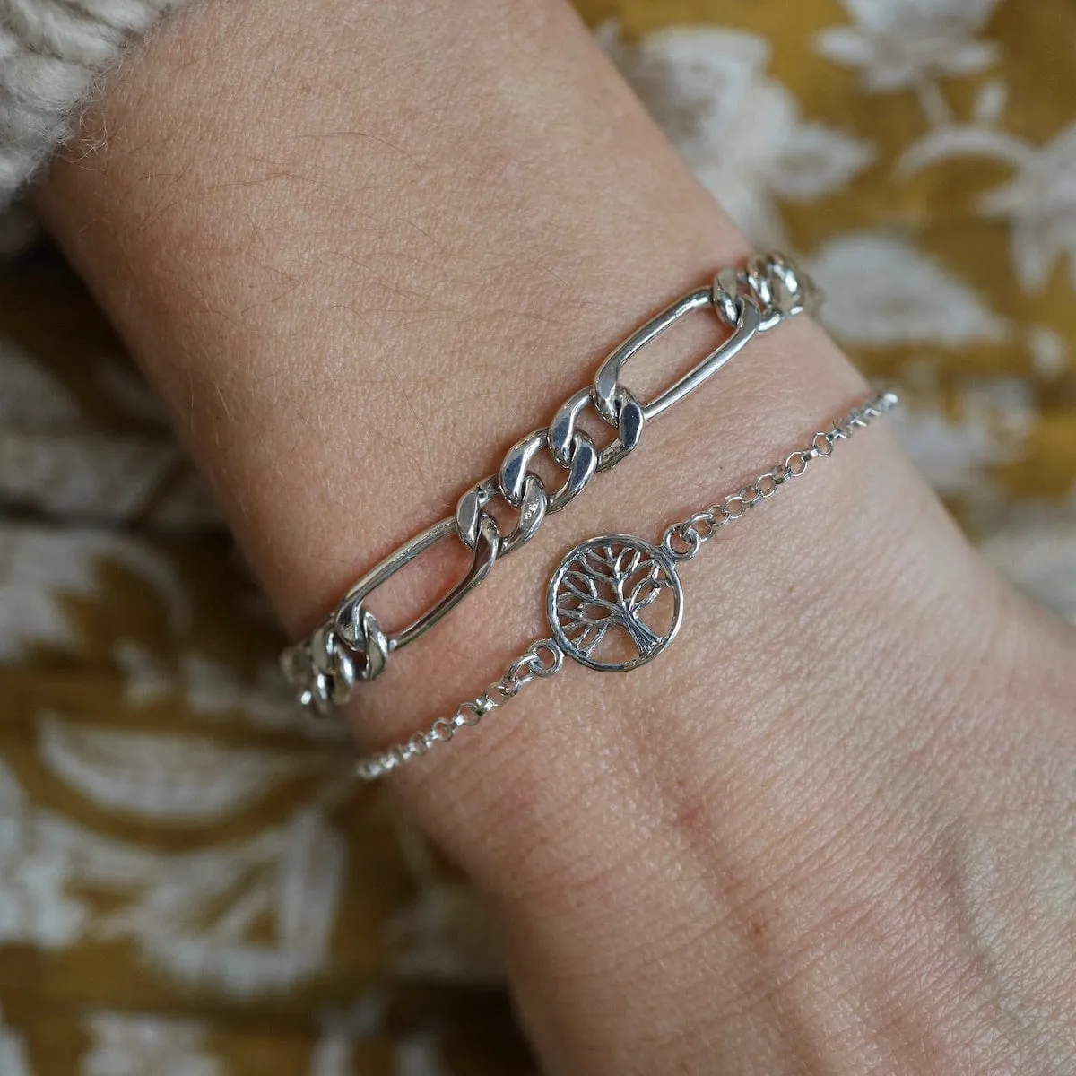 Sterling Silver Link Chain Bracelet