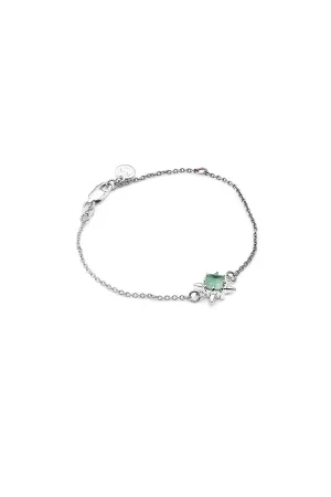 Stolen Girlfriend Club  Precious Punk Bracelet 100 % Silver/Amethyst
