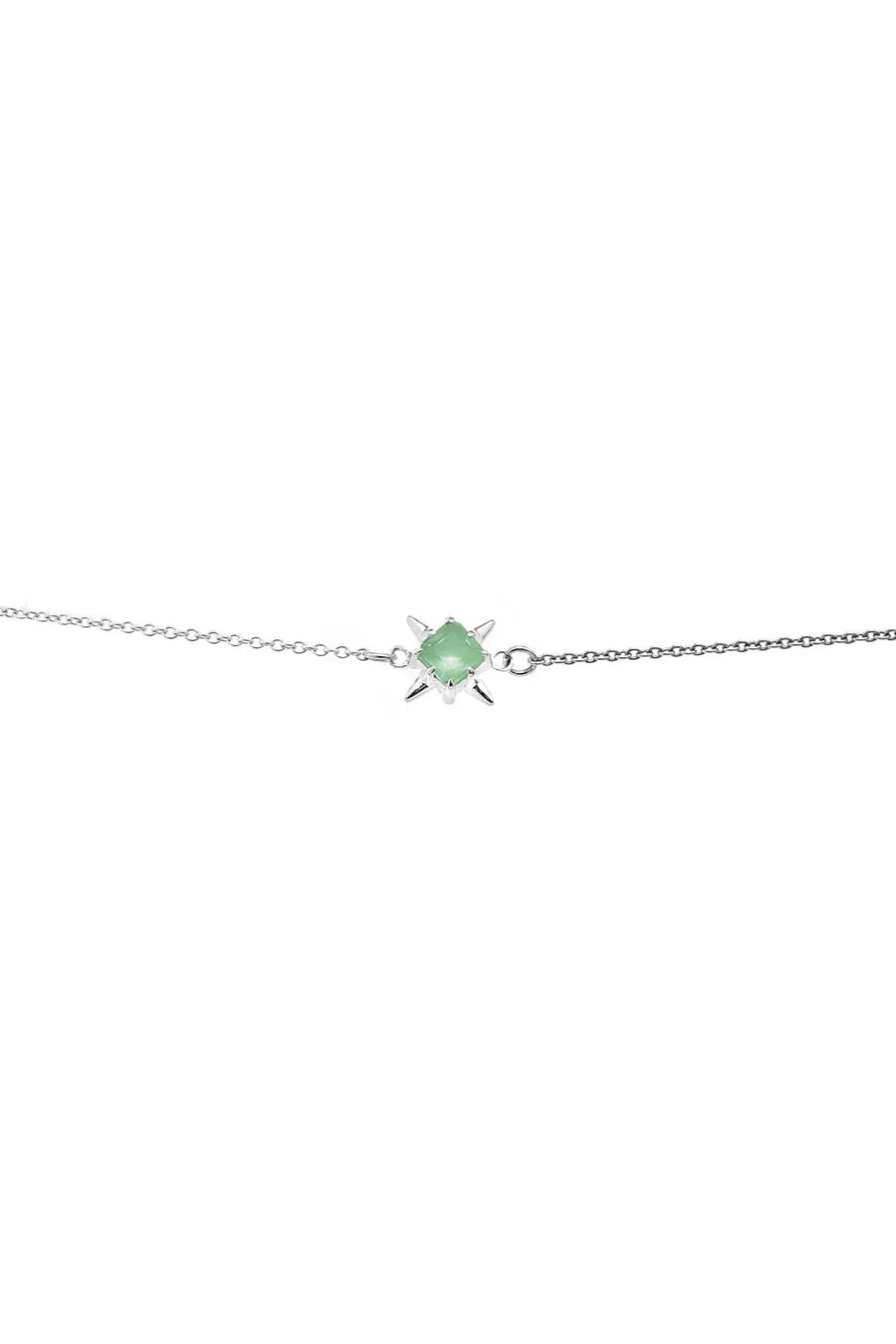 Stolen Girlfriend Club  Precious Punk Bracelet 100 % Silver/Amethyst