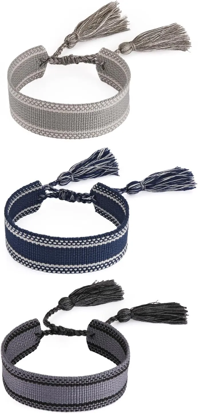 STWTR Woven Friendship Wrap Bracelet for Women, Adjustable Couple Bracelet for Valentine's Day gifts