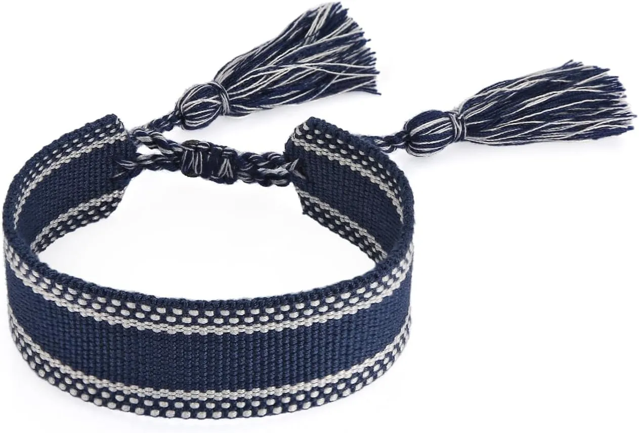STWTR Woven Friendship Wrap Bracelet for Women, Adjustable Couple Bracelet for Valentine's Day gifts