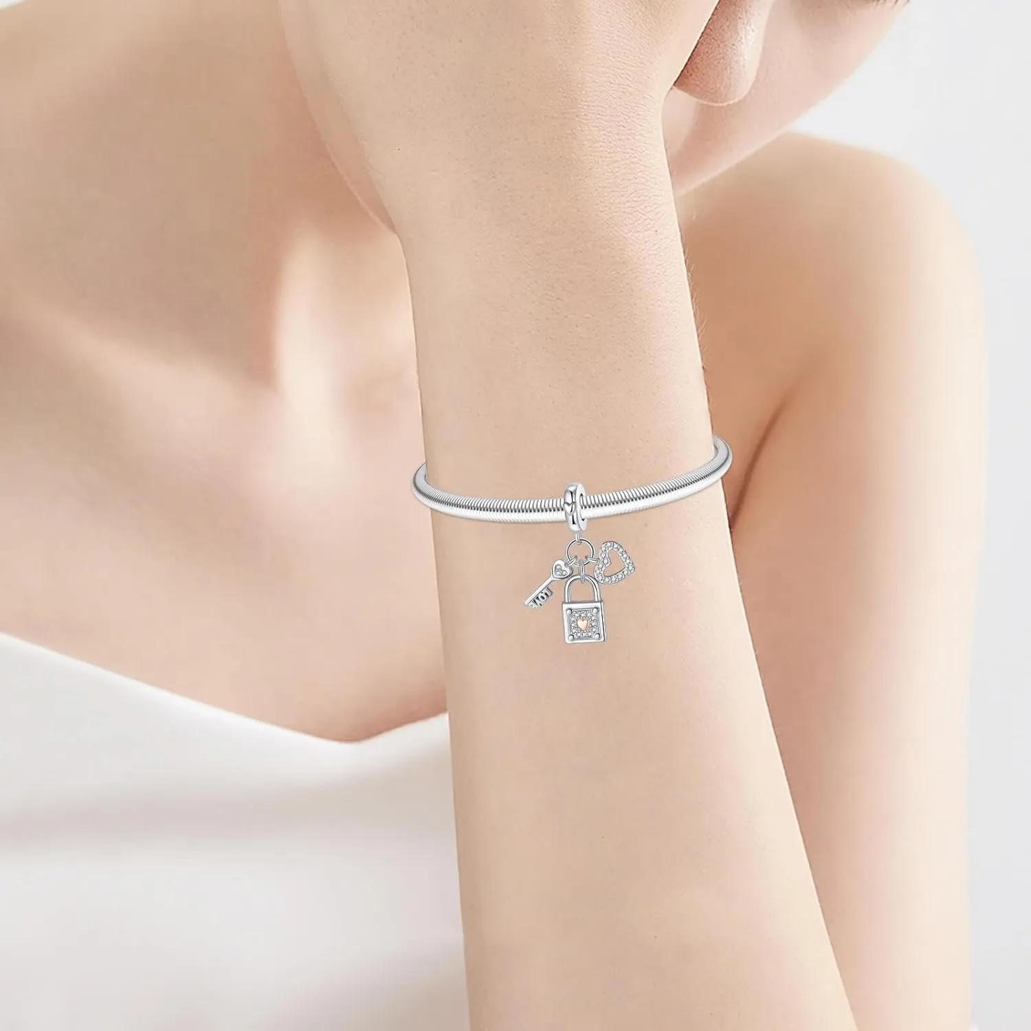 Sun Star Moon Elephant Sunflower Charm for Bracelet Necklace 925 Sterling Silver Love Heart Charms Happy Birthday Charms for Women Jewelry Gift