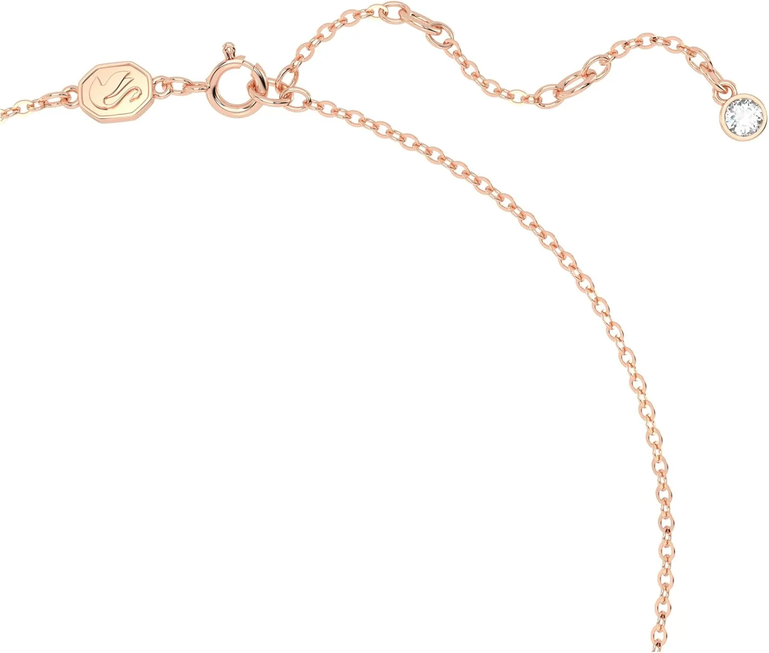 SWAROVSKI Volta Necklace, Earrings, and Bracelets Jewelry Collection, Bow-Inspired Pink and Clear Crystals with Rose-Gold Tone Finish