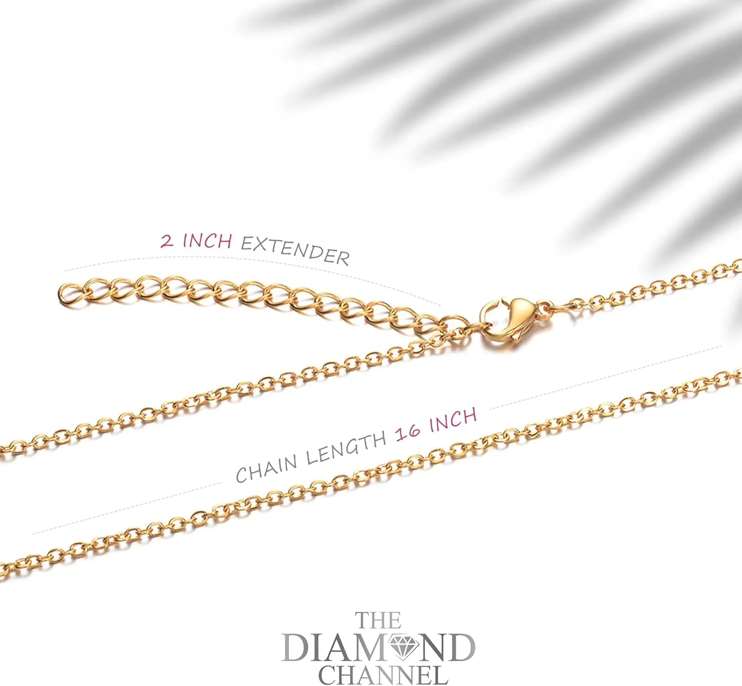 The Diamond Channel NATURAL Diamond 4-Prong Pendant Necklace with 16 2 Extender - 14K Gold Diamond Pendant - Fine Jewelry for Women