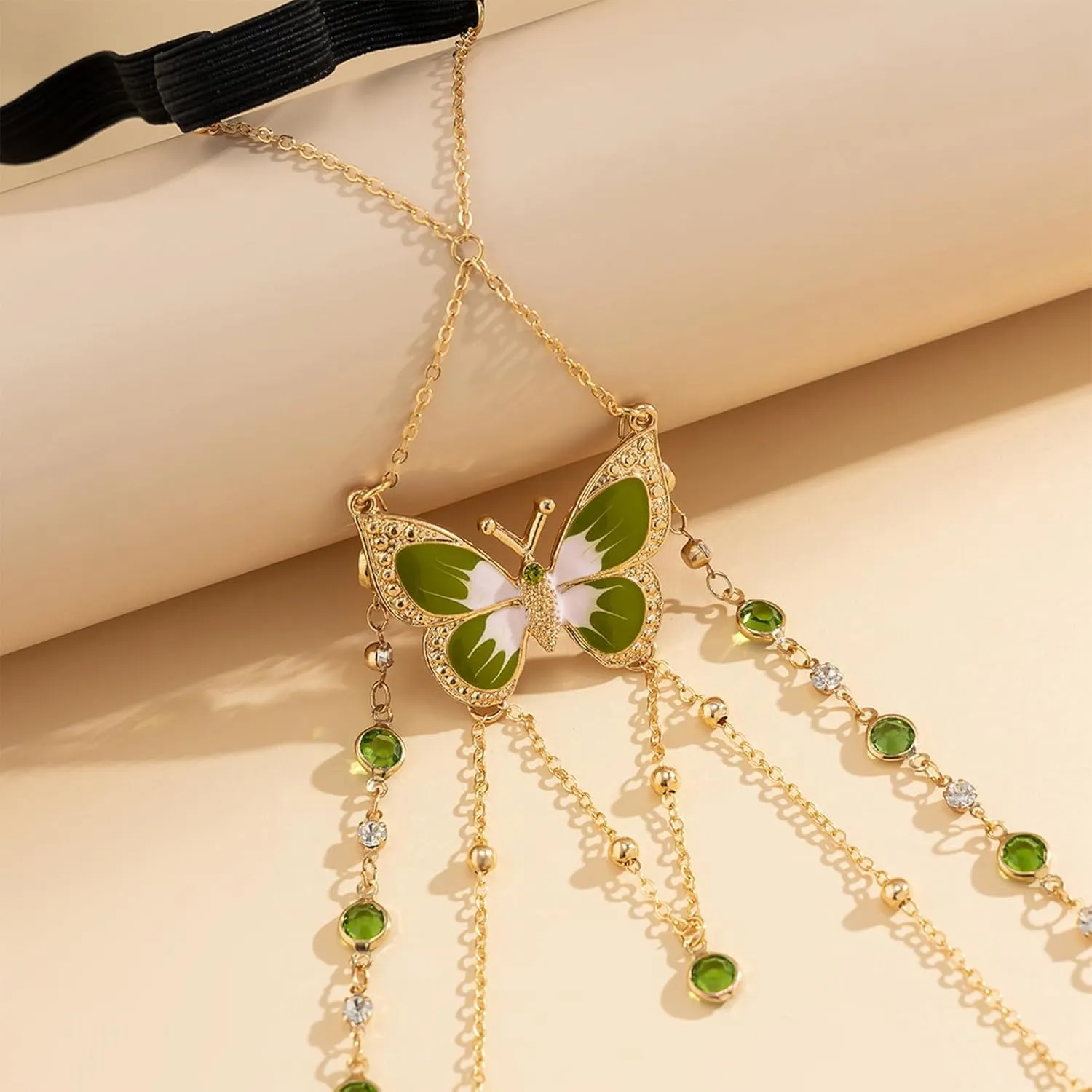 Thigh Chain Jewelry for Women Boho Leg Chain Crystal Heart Snake Butterfly Thigh Chain Sparkling Rhinestone Body Chain Jewelry Leg Garter Harness Accessories