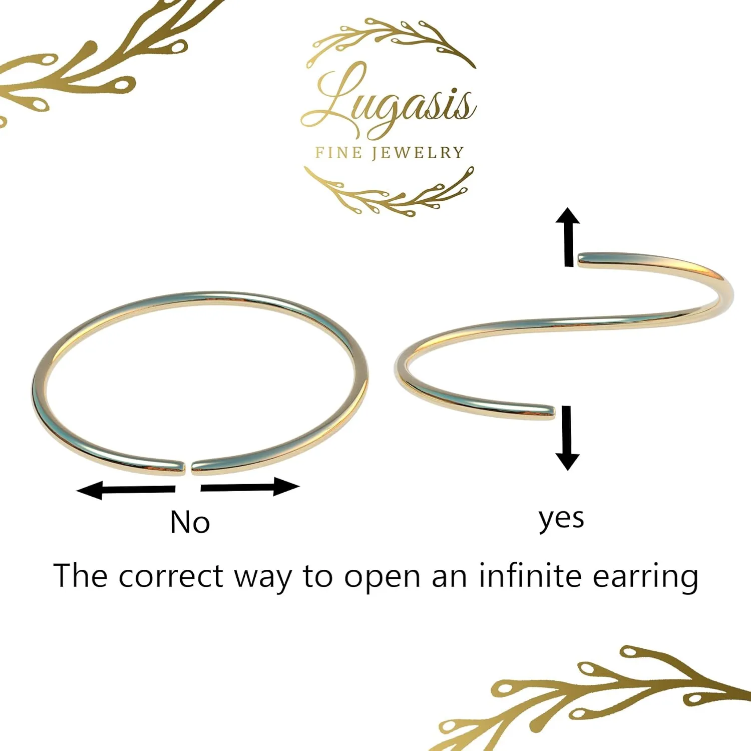 Tiny Charm Cartilage Helix Earring - Handmade 14k Gold Filled Piercing Hoop - Hypoallergenic 8mm Thin 20 gauge Cartilage Piercing Jewelry
