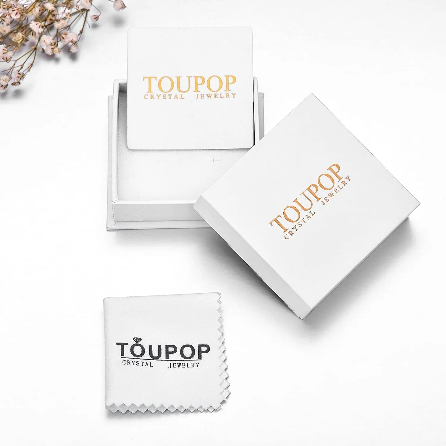 TOUPOP Rose Heart Birthstone Earrings for Women 925 Sterling Silver Butterfly Heart Earrings Love Jewelry Anniversary Birthday Mothers Day Gifts for Her Mom