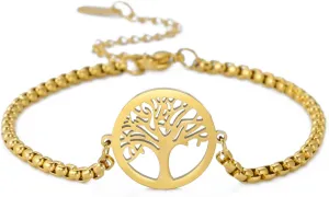 Tree of life Bracelets for Men Women Tree of Life Charm Link bracelet Men Women Protection Amulet Jewelry Gifts for Women
