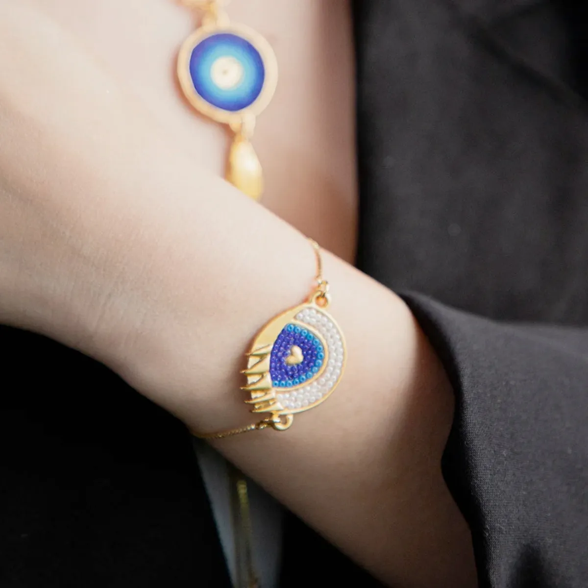 Turkish Eye Chain Bracelet