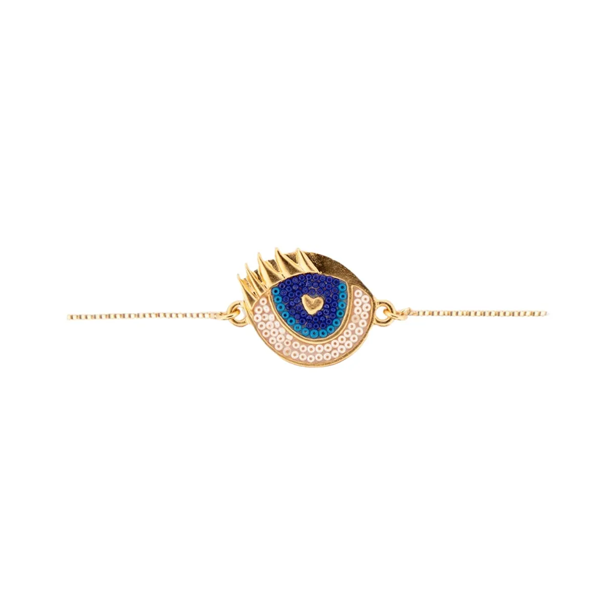 Turkish Eye Chain Bracelet
