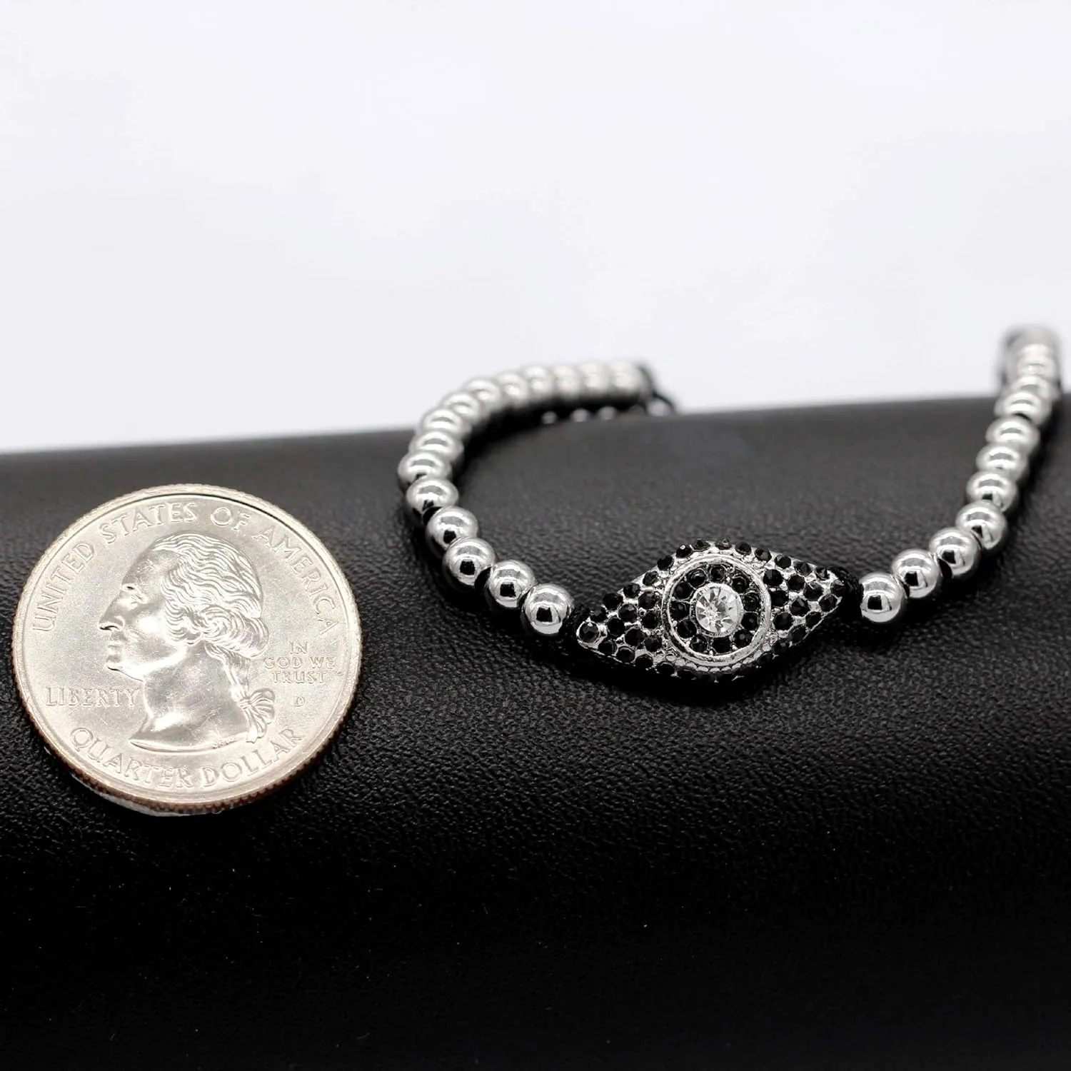 Uloveido Brass Ball Skull Bracelets Black Rope Adjustable Handmade Knot Bracelet Father's Gifts Day YB003