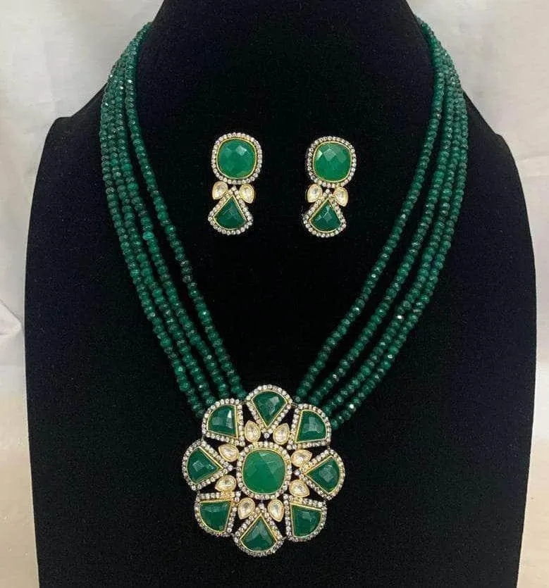 Victorian Pendant Necklace Set