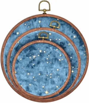 Winmany 3 Pack Corduroy Pin Display Board Vintage Enamel Pin Brooch Collection Holder Velvet Earrings Necklace Jewelry Storage Case (Blue)