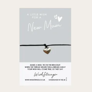 Wish Bracelet 'New Mum'