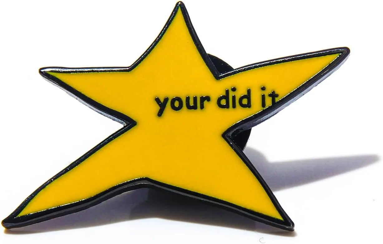Your Did It Meme Pins - Star Enamel Pins Funny Badge Brooches Jewelry Accessories - Gifts For Friends
